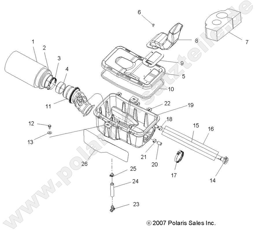ENGINE, AIR INTAKE SYSTEM ENGINE, AIR INTAKE SYSTEM