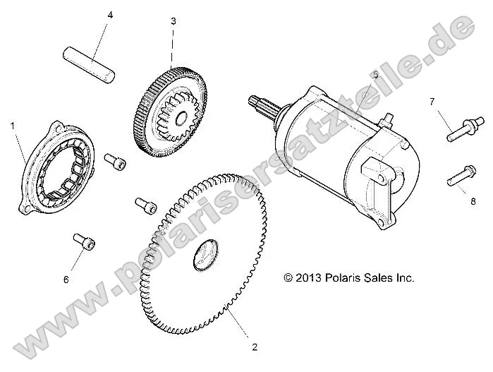 Engine, Starter Engine, Starter