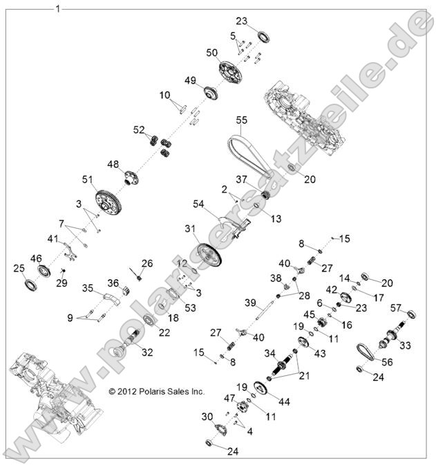 Drive Train, Main Gearcase Internals