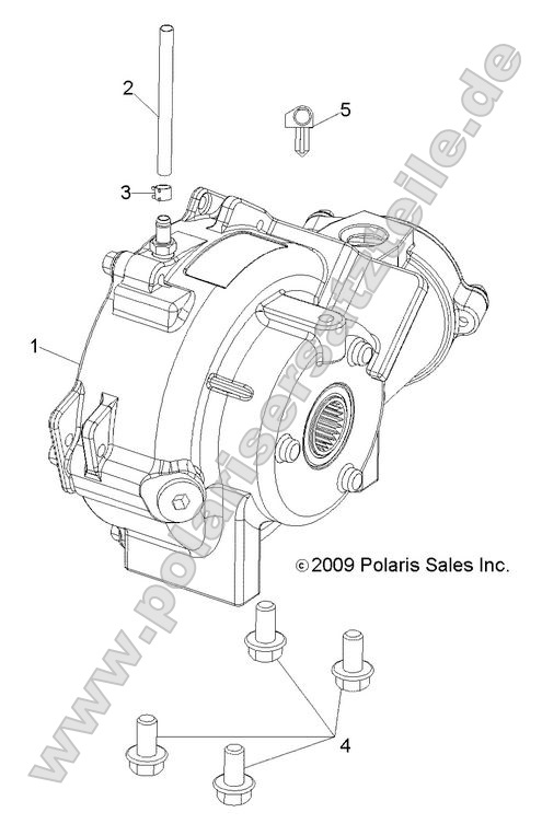 Drive Train, Front Gearcase Mounting