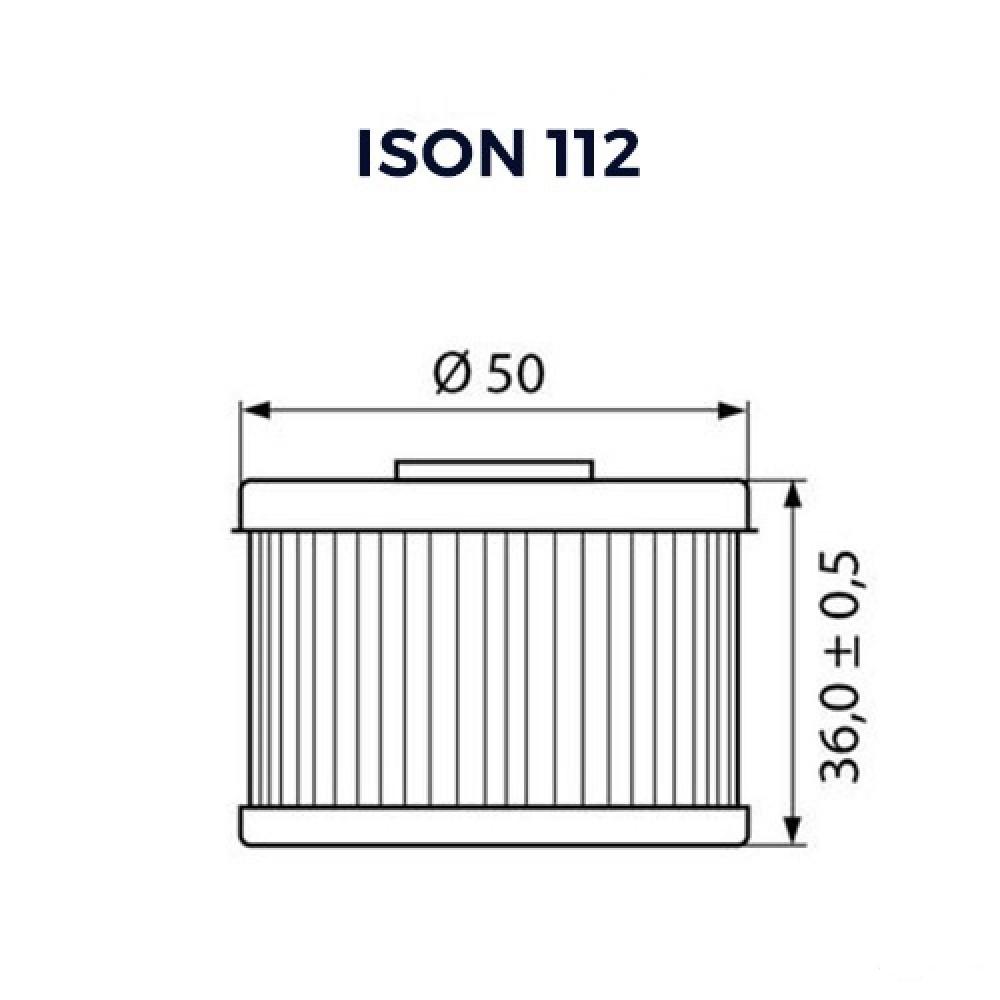 ison_112_daten ISON Ölfilter 112