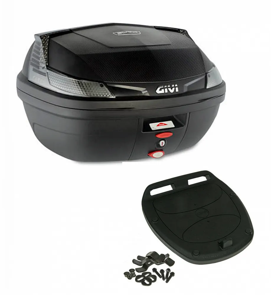 Givi_B47_Blade_Tech__NTML Givi Monolock Topcase B47 NT Blade Tech - 47 Liter - schwarz inkl. Montagekit