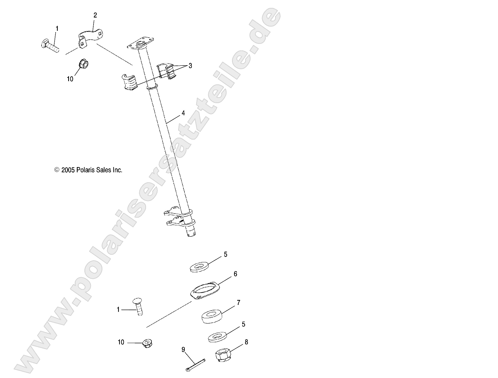 STEERING POST STEERING POST