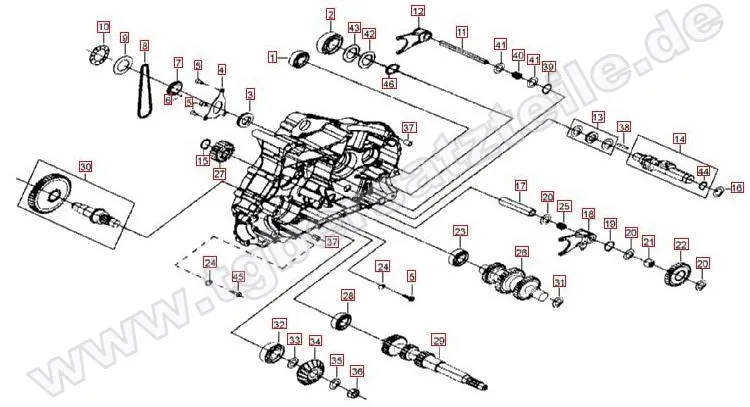 Motorgehäuse links (2) Motorgehäuse links (2)