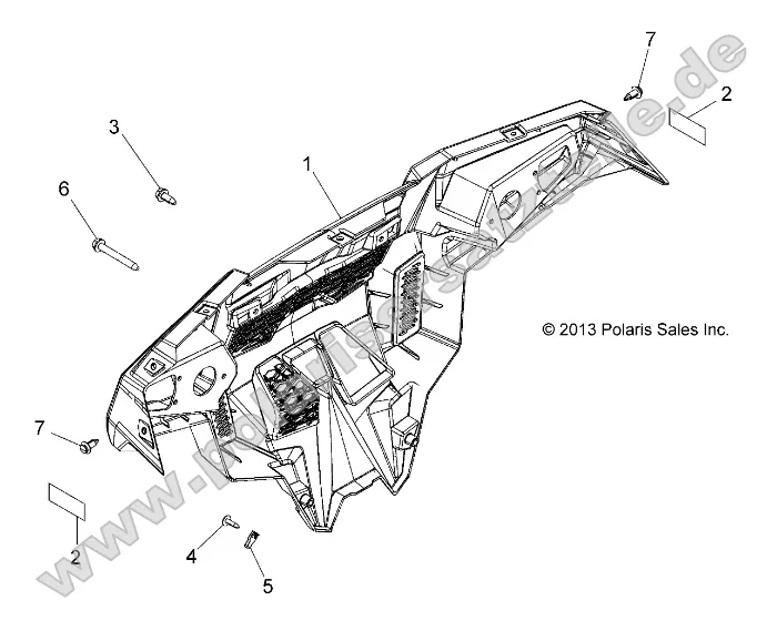 Body, Bumper, Rear Body, Bumper, Rear