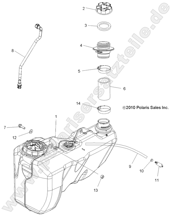 BODY, FUEL TANK BODY, FUEL TANK