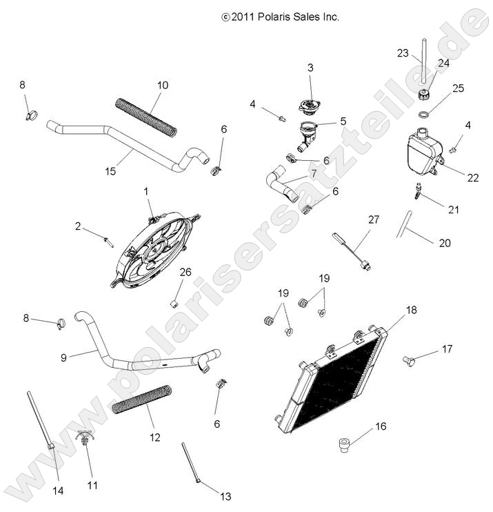 ENGINE, COOLING SYSTEM ENGINE, COOLING SYSTEM