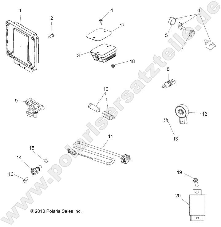 ELECTRICAL, SWITCHES, SENSORS, ECU and CONTROL MODULES