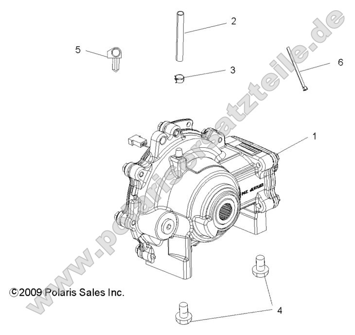 Drive Train, Front Gearcase Mounting