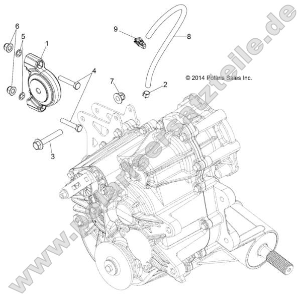 Drive Train, Main Gearcase Mounting