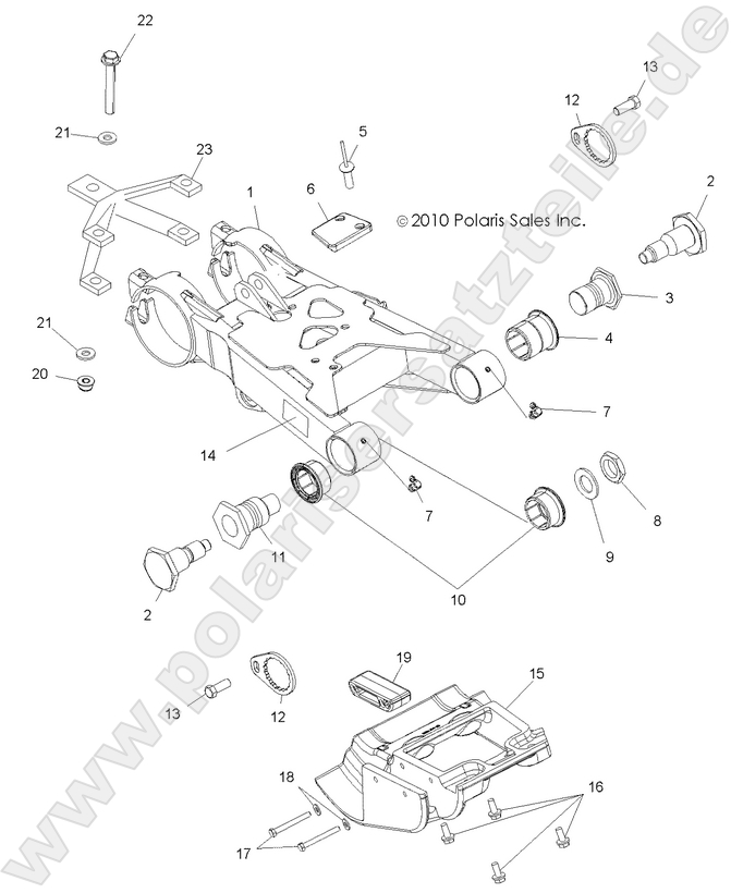 SUSPENSION, SWING ARM SUSPENSION, SWING ARM