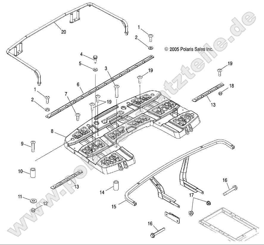RACK MOUNTING, REAR RACK MOUNTING, REAR