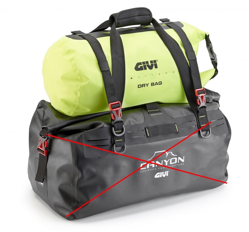 Givi zusätzliche wasserdichte Cargotasche - 18 Liter