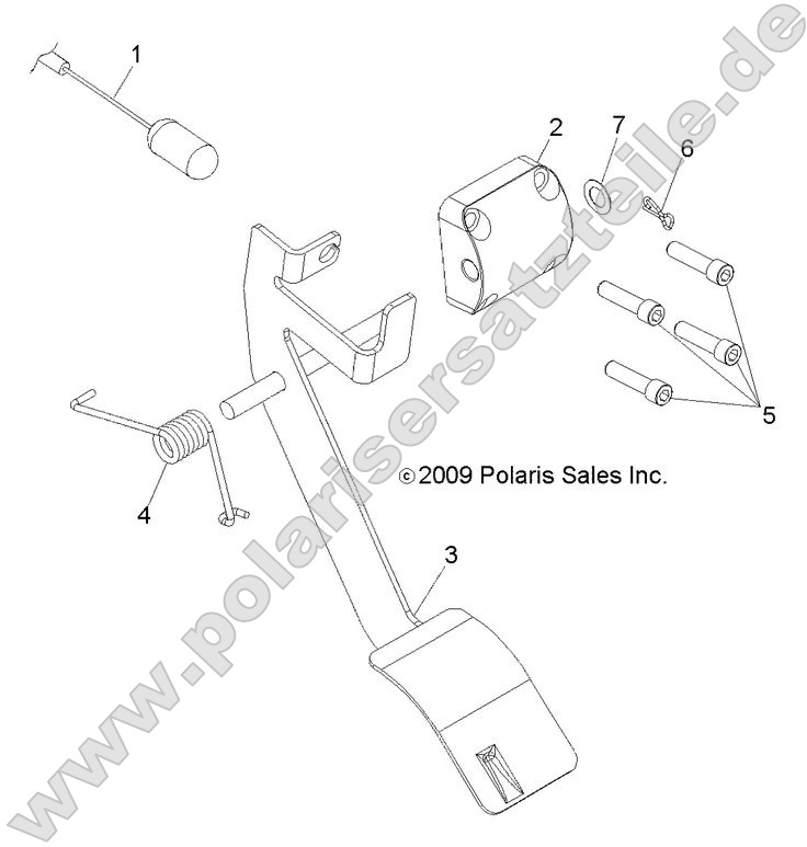 Engine, Throttle Pedal