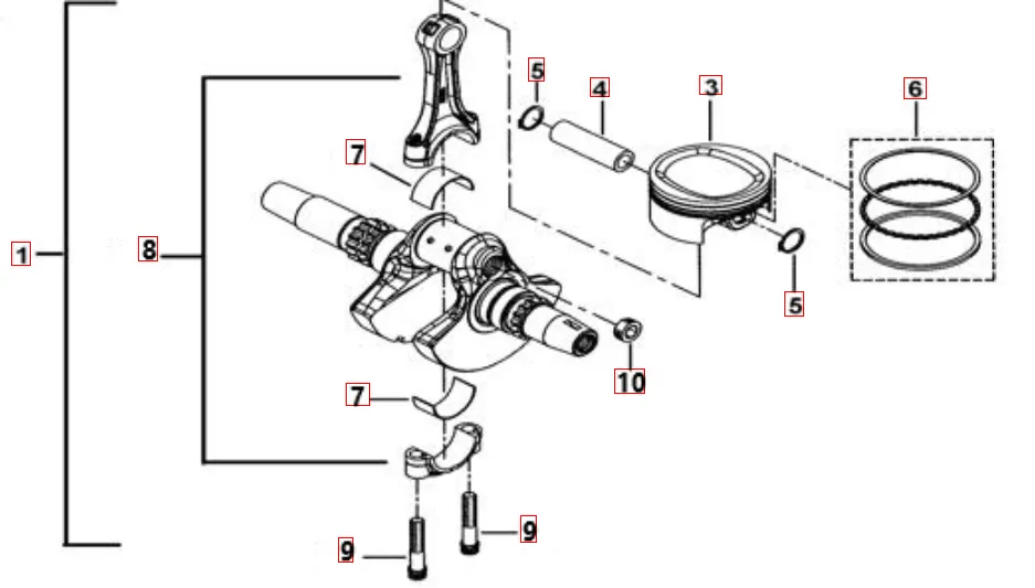 Kurbelwelle Kurbelwelle