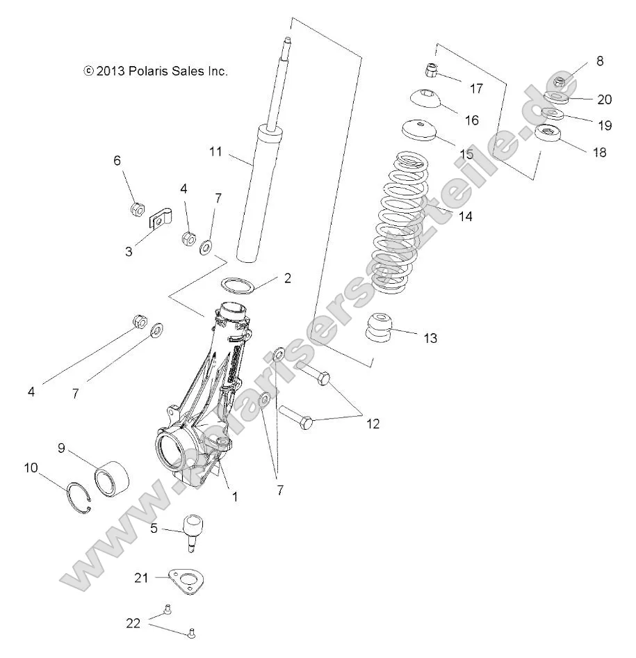 Suspension, Front Strut