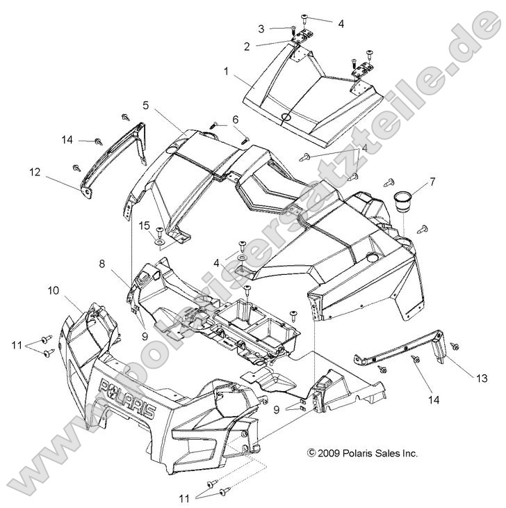 Body, Hood and Front Fascia