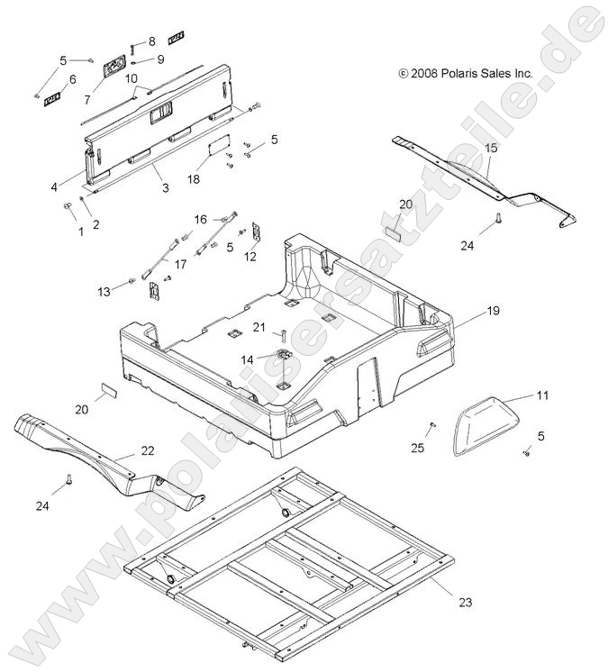 BODY, DUMP BOX BODY, DUMP BOX