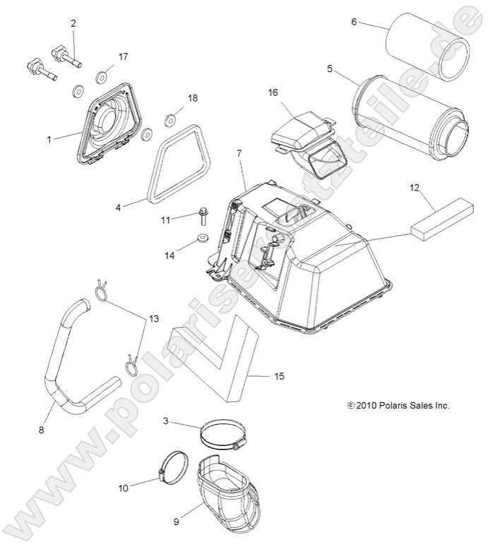 ENGINE, AIR INTAKE ENGINE, AIR INTAKE
