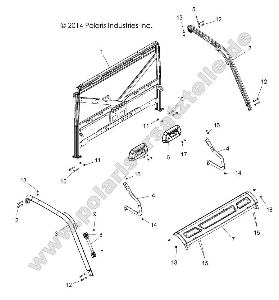 Chassis, Cab Frame Chassis, Cab Frame