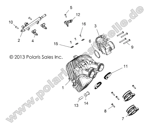 Engine, Intake and Throttle Body Engine, Intake and Throttle Body