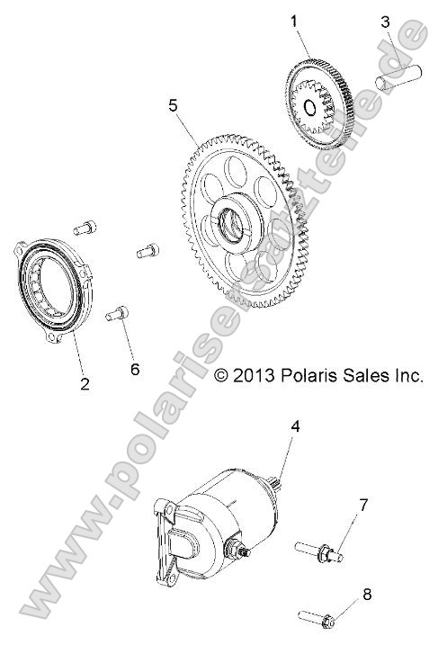 Engine, Starter Drive
