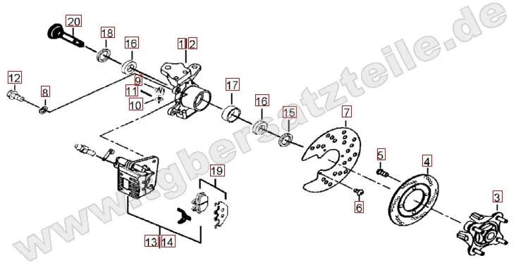Vorderradbremse Vorderradbremse