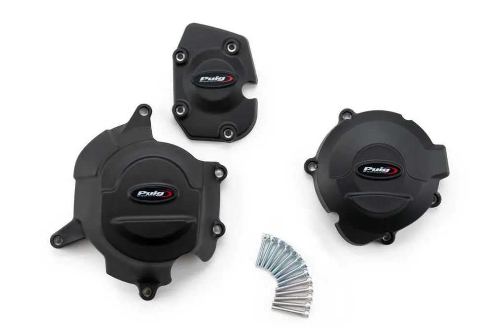 defaultLDkAmhyIXWJSB PUIG KIT 3 KAPPEN ENGINEABDECKUNG KAWASAKI Z900RS C/SCH - 21443N