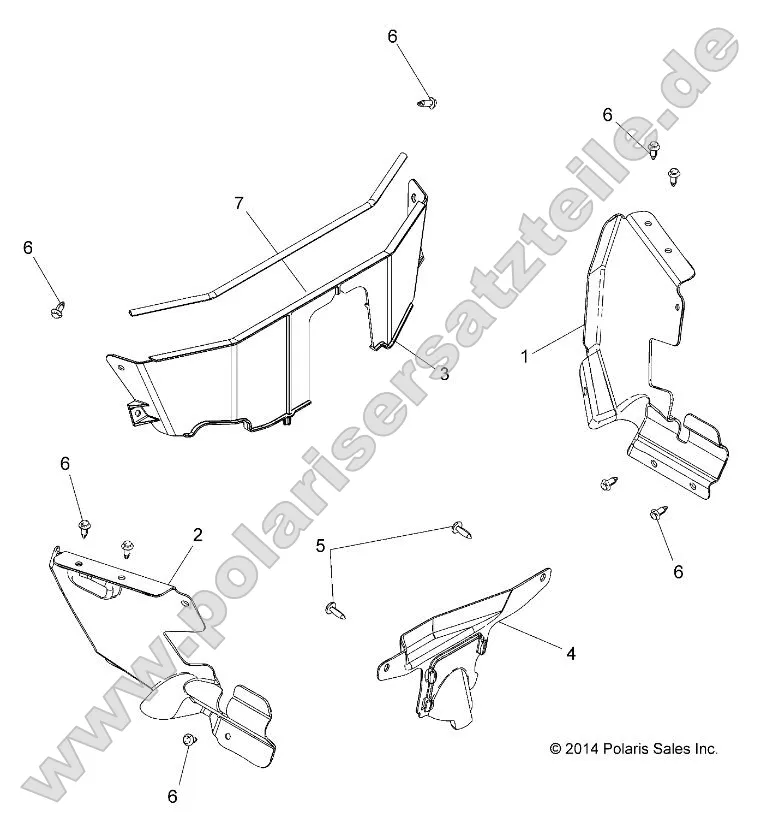 Body, Splash Shields Body, Splash Shields