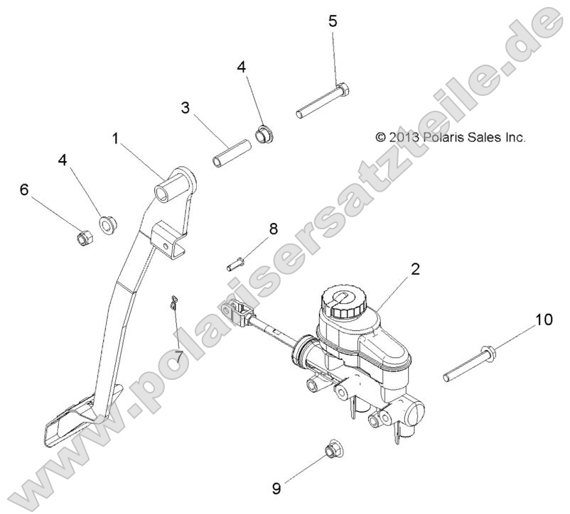 Brakes, Pedal and Master Cylinder