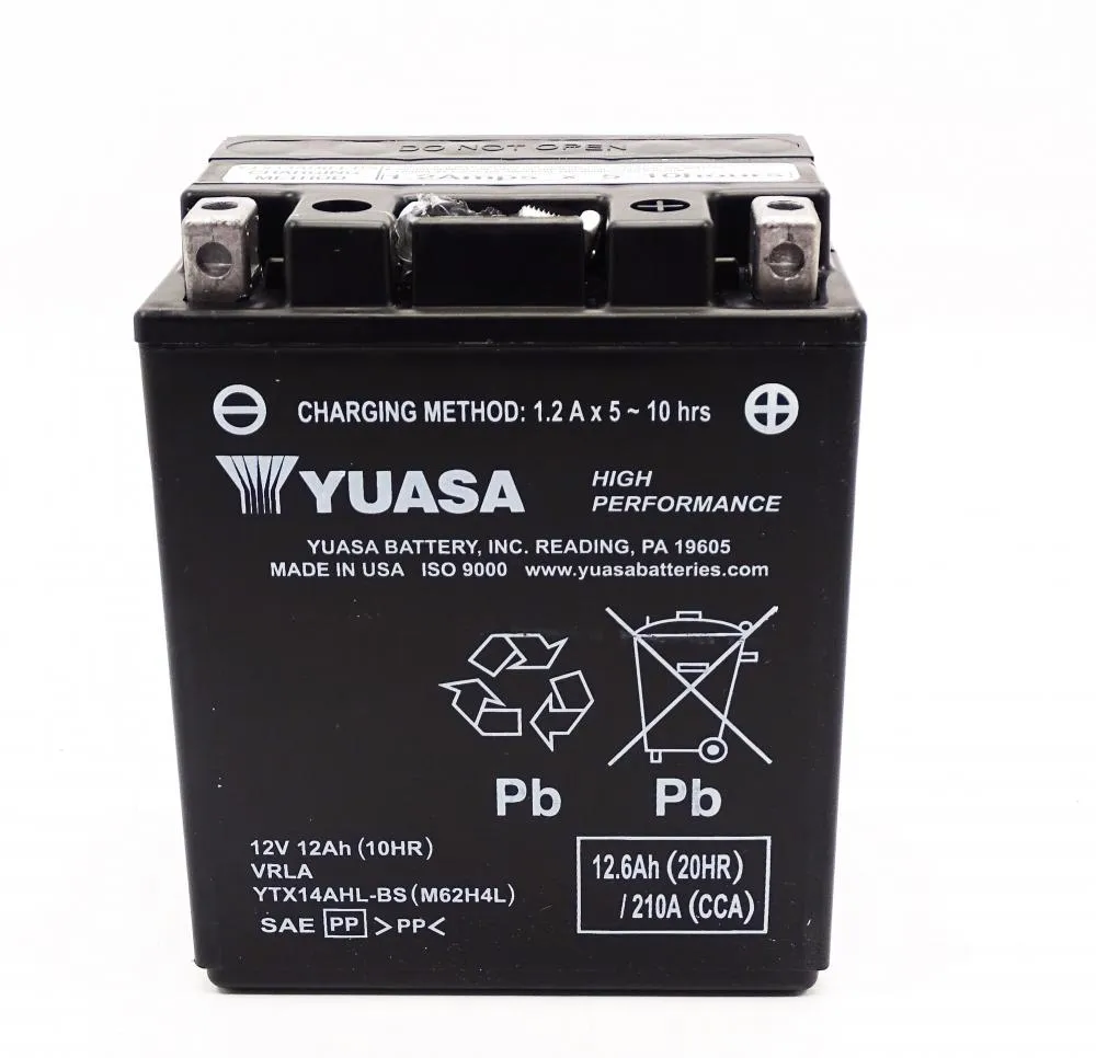 Yuasa_YTX14AHL_BS_AGM_Batterie_12V_12AH___Einbaufertig_YB14L_A2_12N14_3A Yuasa YTX14AHL-BS AGM Batterie 12V 12AH - Einbaufertig (YB14L-A2, 12N14-3A)