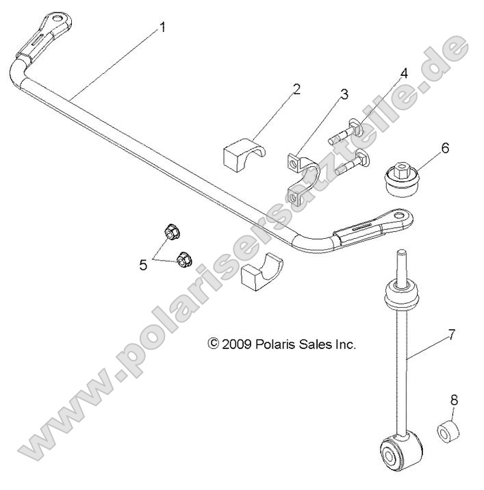 Suspension, Rear Stabilizer Bar