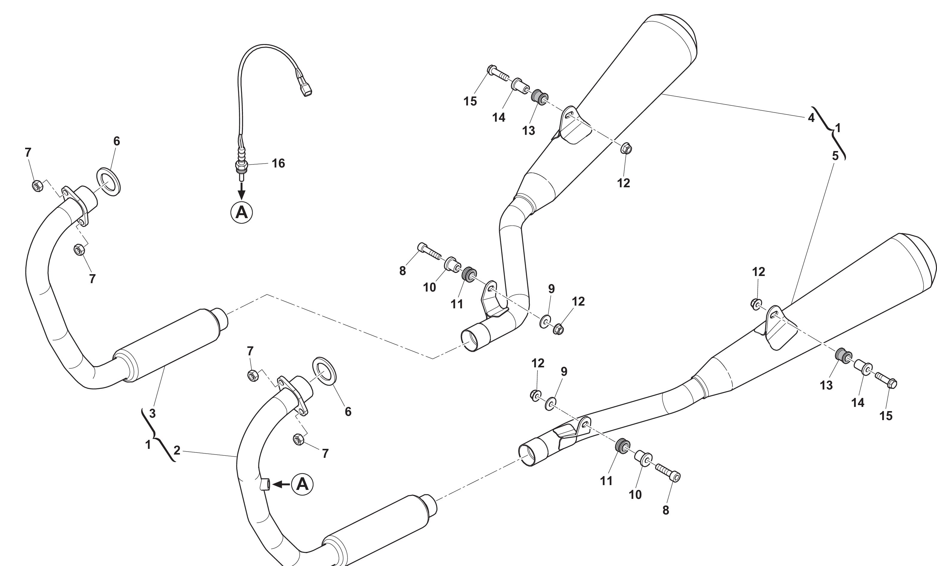 Auspuffsystem Gran Turismo Auspuffsystem Gran Turismo