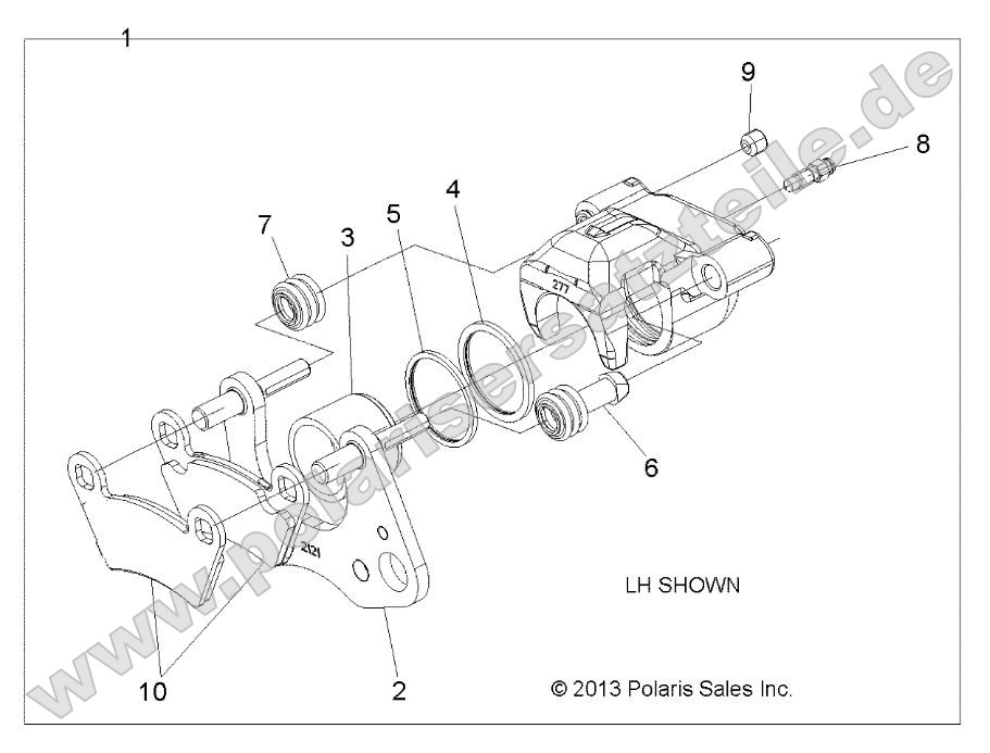 Brakes, Caliper, Front