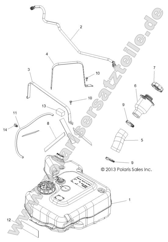 Body, Fuel Tank Body, Fuel Tank