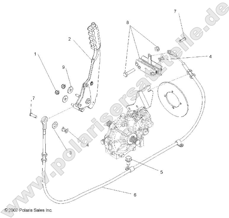 Brakes, Park Brake Asm.