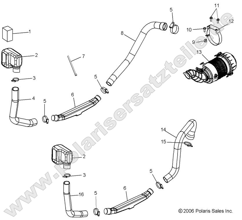 Engine, Clutch Air Intake
