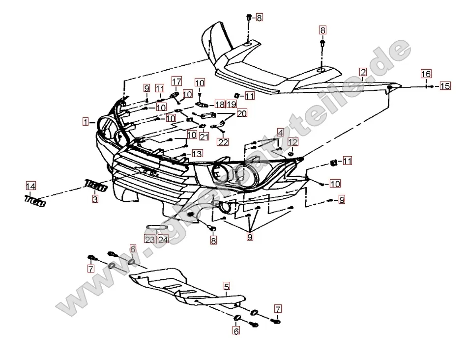 Stoßstange vorne Stoßstange vorne
