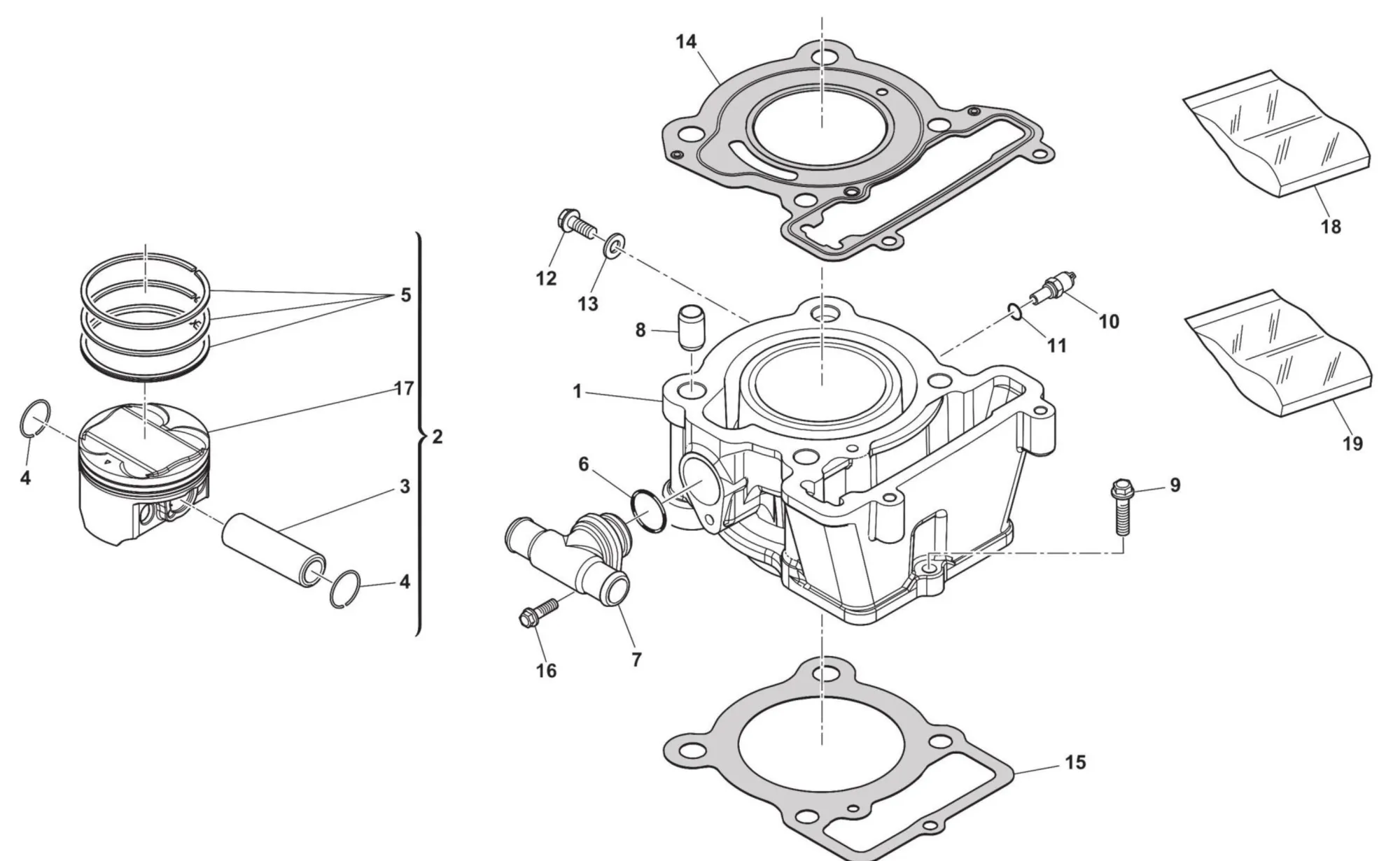 Zylinder - Kolben Zylinder - Kolben