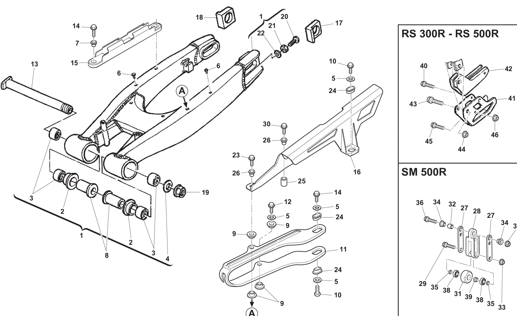 Hinterradschwinge Hinterradschwinge