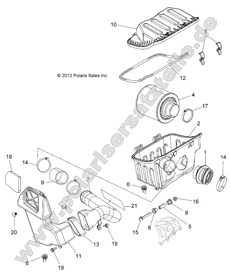 Engine, Air Intake System Engine, Air Intake System