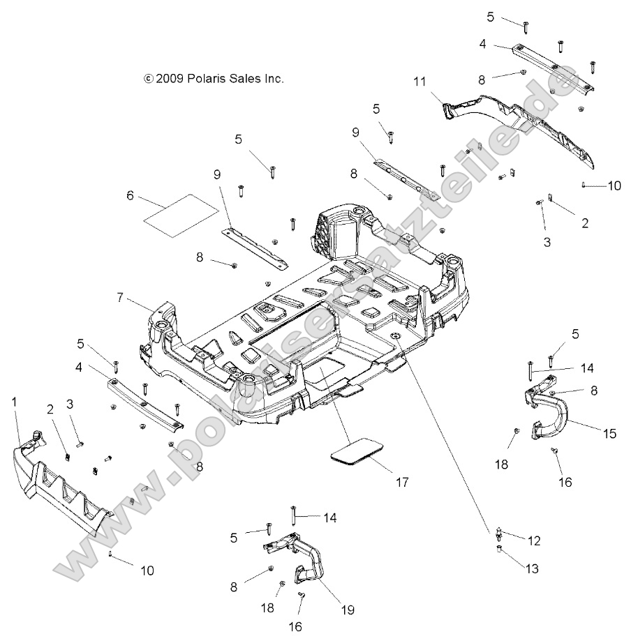 Body, Box, Rear Body, Box, Rear