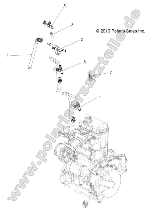 Engine, Fuel Injector