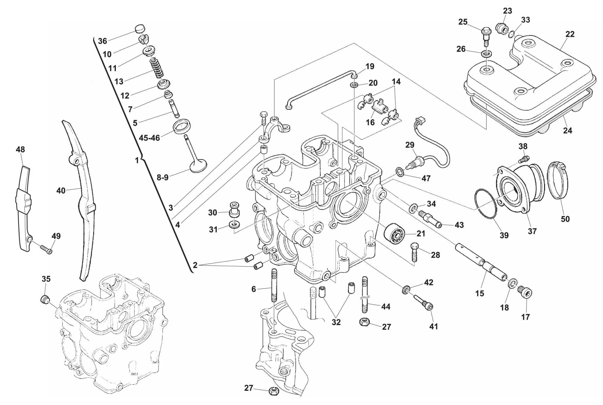 Zylinderkopf Zylinderkopf