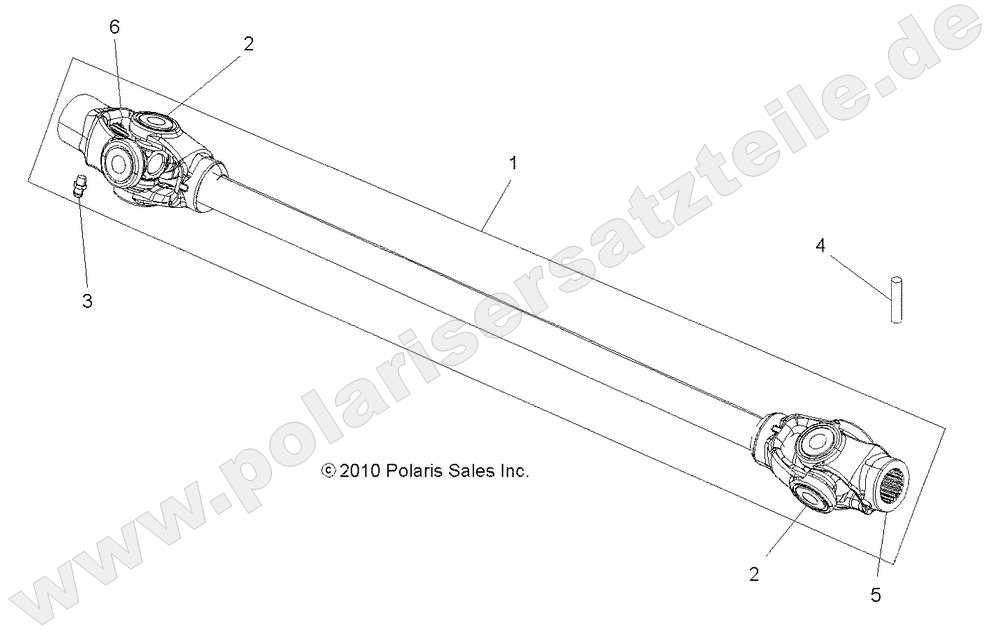 DRIVE TRAIN, PROP SHAFT, FRONT DRIVE TRAIN, PROP SHAFT, FRONT