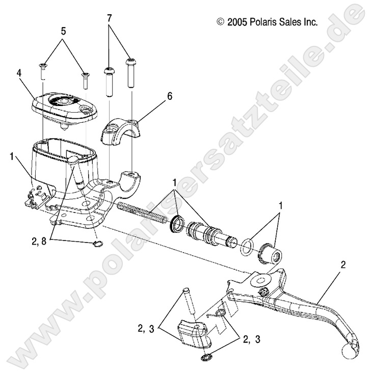 BRAKES, FRONT BRAKE LEVER and MASTER CYLINDER BRAKES, FRONT BRAKE LEVER and MASTER CYLINDER