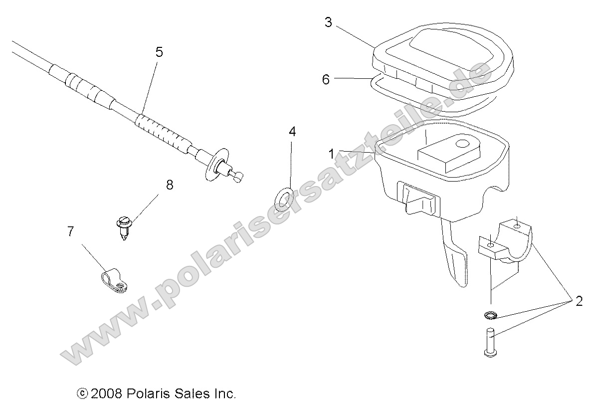 Steering, Controls and Throttle Asm. and Cable Steering, Controls and Throttle Asm. and Cable