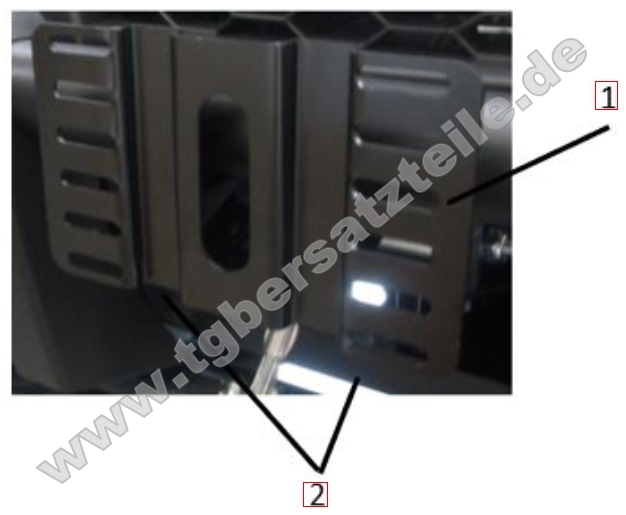 Nummernschildhalterung