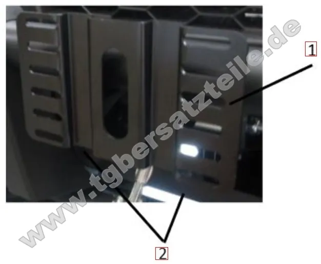 Nummernschildhalterung