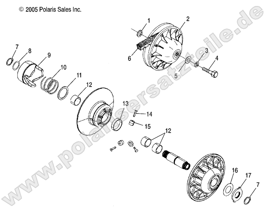 DRIVEN CLUTCH DRIVEN CLUTCH